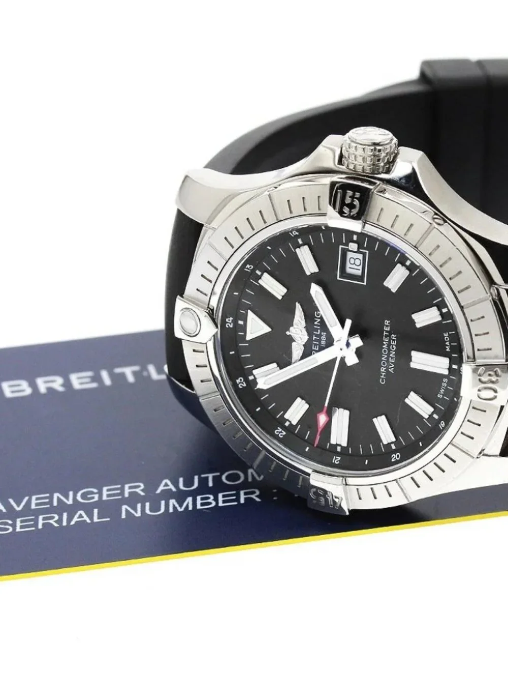 BREITLING Avenger Automatic 43 A17318 Date Automatic Men's Watch_973938